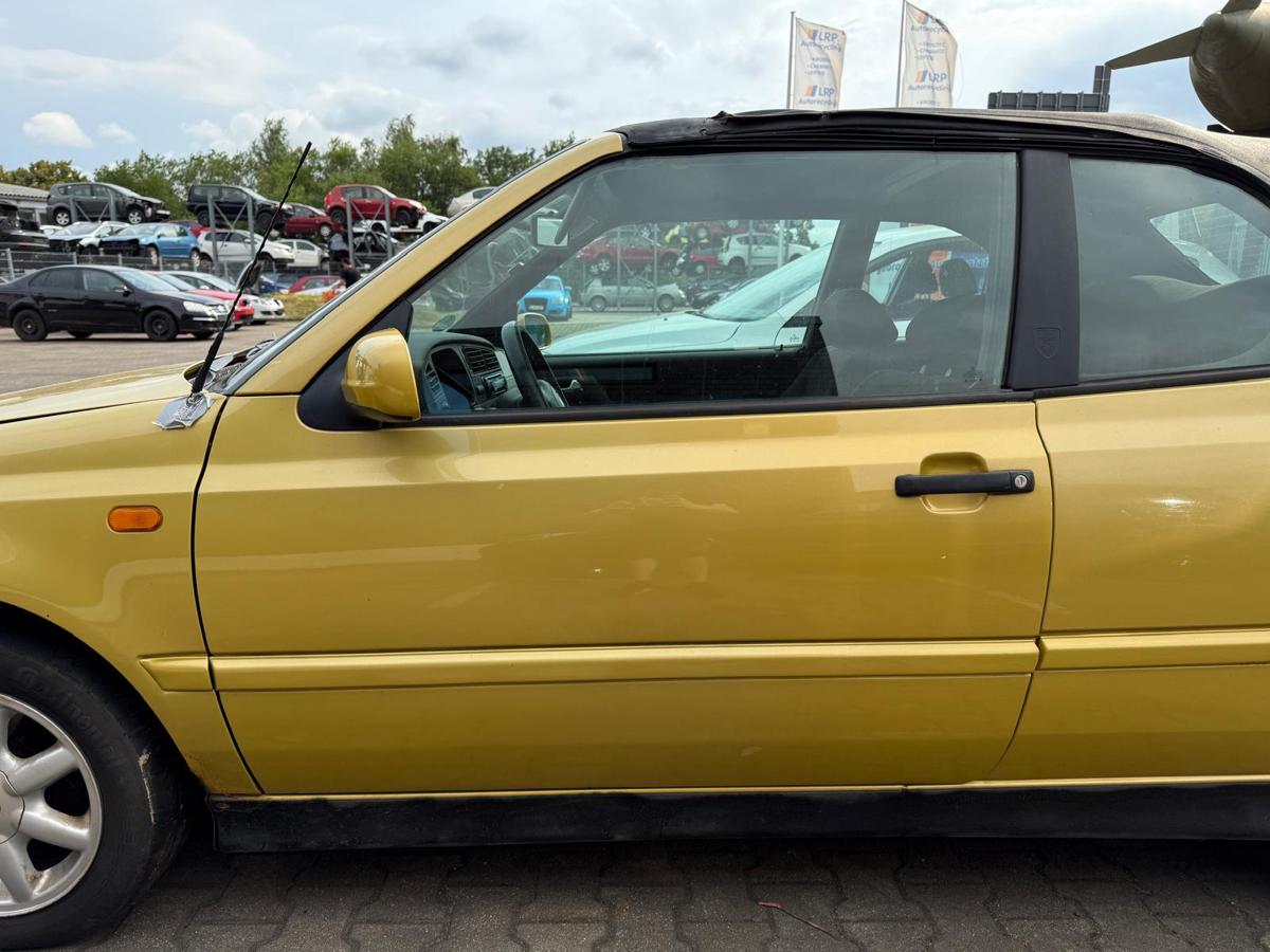 VW Golf 3/4 Cabrio original Tür links LA1U Futuragelb Rohbau BJ98